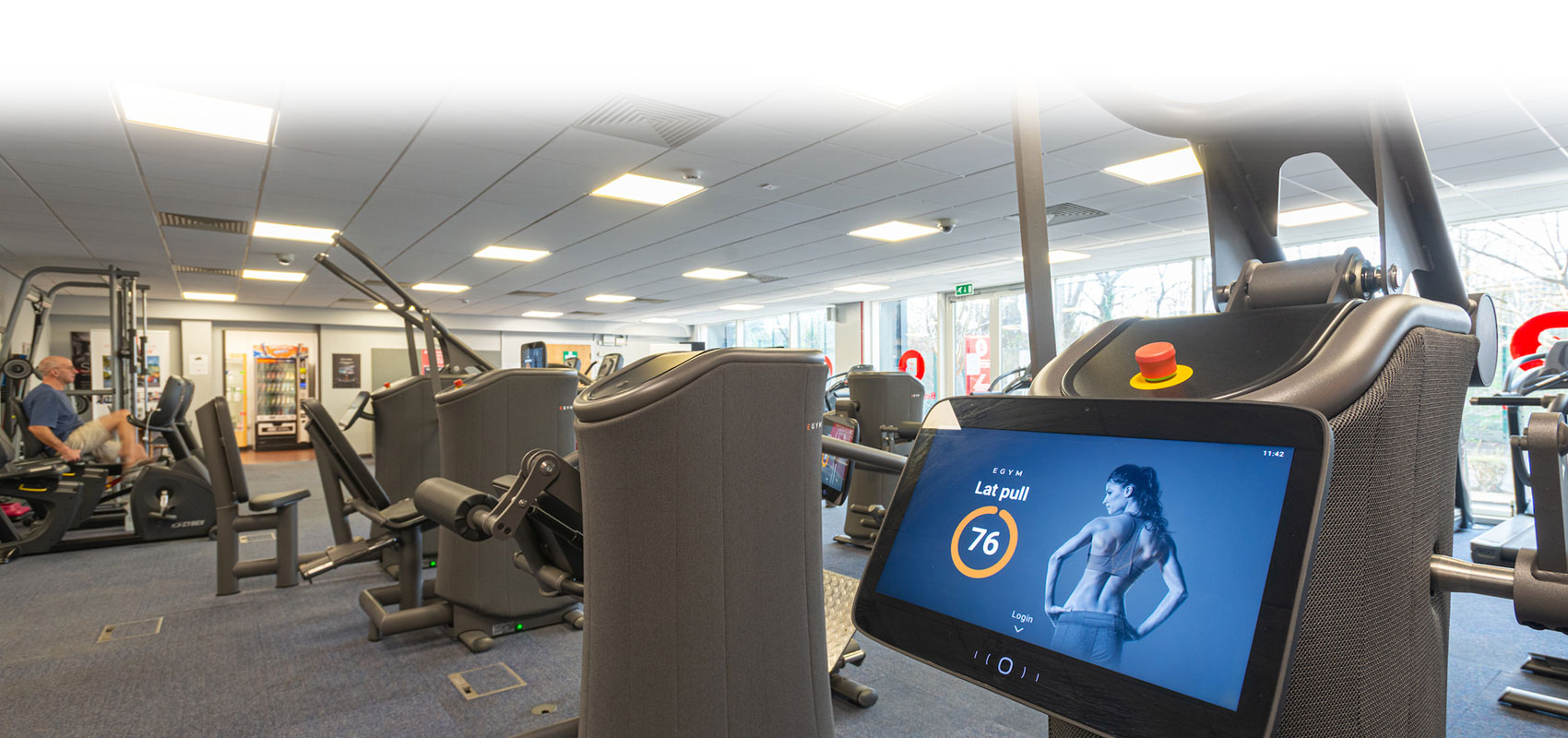 modern gym machines