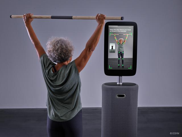 EGYM Fitness Hub set up